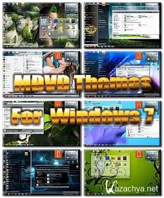   Windows 7 MDVD Themes Pack (2012)  PC.