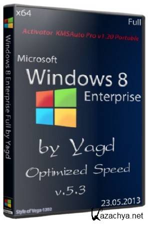 Windows 8 Enterprise Full by Yagd Optimized Speed v.5.3 (x64/23.05.2013/RUS)