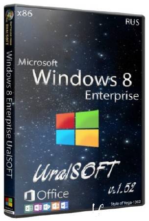 Windows 8 x86 Enterprise Office2013 UralSOFT v.1.52 (2013/RUS)