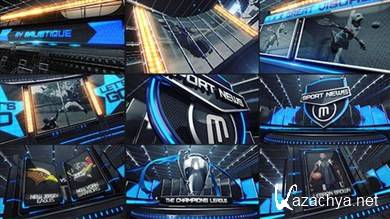 Broadcast Design Sport ID - Project for After Effects