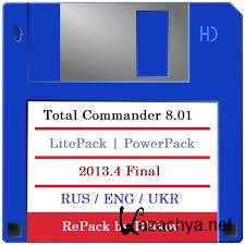 Total Commander 8.01 LitePack (2013) PC