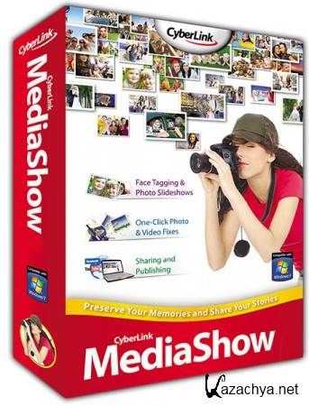 CyberLink MediaShow DeLuxe 6.0.5225 + Serial + Update