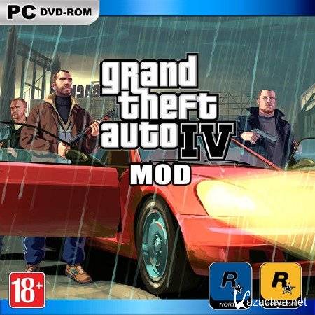Grand Theft Auto IV [v.1.0.0.4 - MOD] (2013/RUS/ENG/RePack)