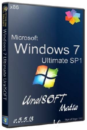 Windows 7 x86 Ultimate UralSOFT Media v.5.5.13 (2013/RUS)