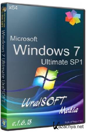 Windows 7 x64 Ultimate UralSOFT Media v.1.6.13 (2013/RUS)