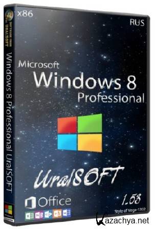 Windows 8 x86 Pro Office2013 UralSOFT v.1.53 (RUS/2013)