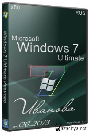 Windows 7 Ultimate x86  v06.2013 (RUS)