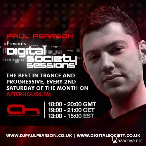 Paul Pearson - Digital Society Sessions 010 (Guest Steve Hirst) (2013-06-08)