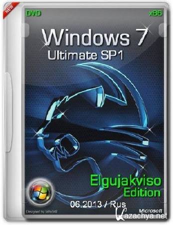 Windows 7 Ultimate SP1 x86 Elgujakviso Edition 06.2013/RUS