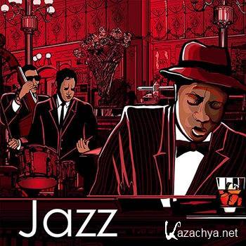 Jazz Club - Jazz: Smooth and Gypsy Jazz, Jazz Guitar and Trumpet (2012)