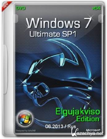 Windows 7 Ultimate SP1 x64 Elgujakviso Edition 06.2013/RUS