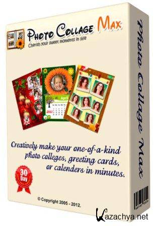 Photo Collage Max v.2.2.0.8 RePack + RePack Unattended + Portable by KGS (2013/Rus)