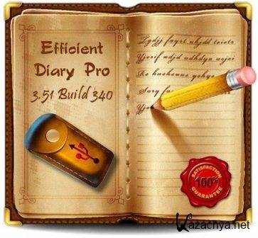 Efficient Diary Pro v.3.51 Build 340 Portable (2013/Rus)