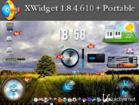XWidget v.1.8.4.610 Portable (2013/Rus)