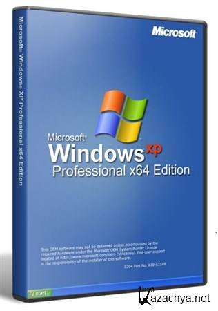 Microsoft Windows XP Professional x64 Edition SP2 VL RU SATA AHCI VI-XIII (2013/RUS)