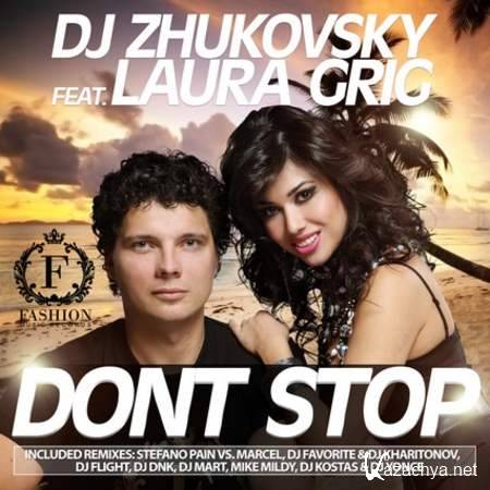 DJ Zhukovsky feat. Laura Grig - Don't Stop (Radio Edit) [2013, MP3]