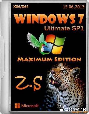 WINDOWS 7 ULTIMATE SP1 Z.S (MAXIMUM EDITION) [X86/X64] 15.06.13 [2013, RUS]