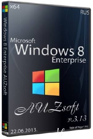 Windows 8 Enterprise x64 AUZsoft v.3.13 (RUS/2013)