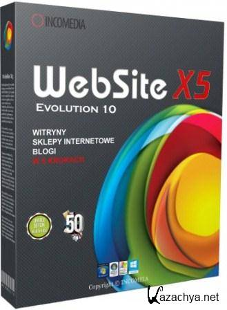 Incomedia WebSite X5 Evolution v.10.0.6.31 +   (2013/Rus)