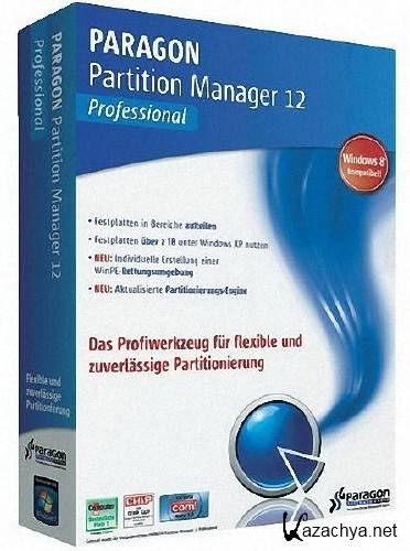 Paragon Partition Manager 12 Professional 10.1.19.16240 + Boot Media Builder (2013)
