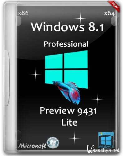 Windows 8.1 Pro 6.3.9431 x86/x64 Lite 2DVD (2013/RUS)