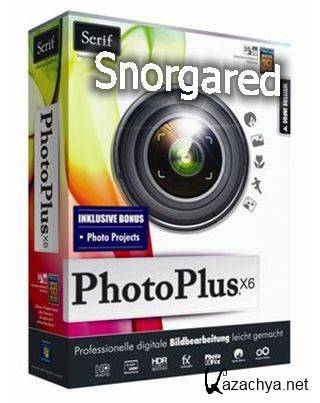 Serif PhotoPlus X6 ISO TBE ,Serif Photo Textures and Overlays Collections 1,2