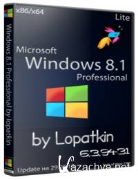 Microsoft Windows 8.1 Pro 6.3.9431 x86/x64 Lite Updates