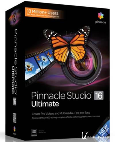 Pinnacle Studio 16 Ultimate 16.0.1.98 + Content (2012) PC