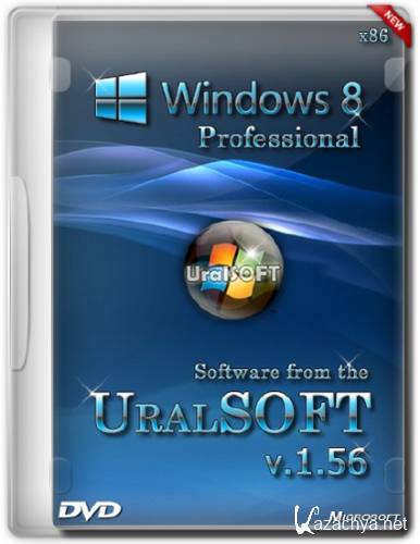 Windows 8 x86 Professional UralSOFT mini v.1.56 (2013/RUS)
