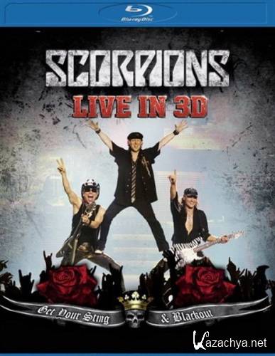 Scorpions.  "Get Your Sting & Blackout - Live In 3D"  +   (2011) DVD9
