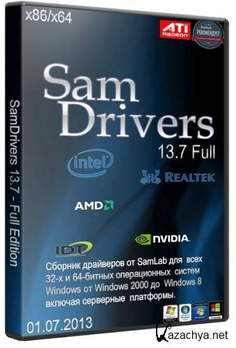 SamDrivers 13.7 -     Windows (2013) PC | DVD-ISO