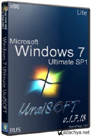 Windows 7 x86 Ultimate UralSOFT Lite 1.7.13 (RUS/2013)