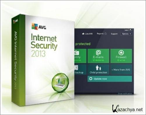 AVG Internet Security 2013.0.3345 [x86+x64] (2013)