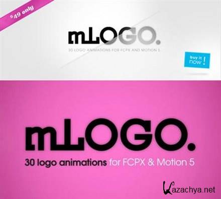 motionVFX mLOGO 1&2 - 60 Logo Animations for FCPX and Motion 5 MacOSX