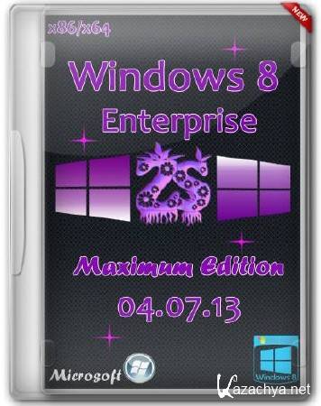 Windows 8 Enterprise Z.S Maximum Edition x86/x64 (04.07.13/RUS)