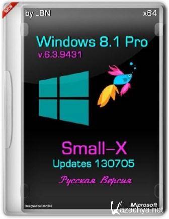 Windows 8.1 Pro 6.3.9431 x64 Small-X Updates by LBN (2013)