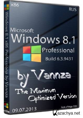 Windows 8.1 Pro Vannza The Maximum Optimized Version (2013/RUS)