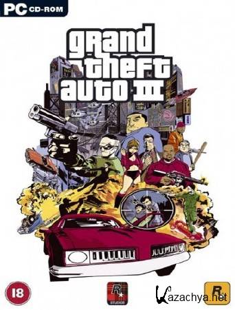GTA 3 / Grand Theft Auto 3: Snow City (2012/RUS/ENG) [RePack by XiPsTeR]