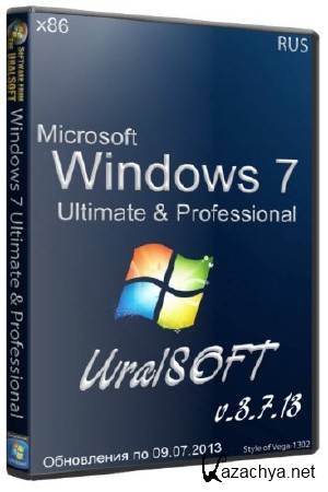 Windows 7 x86 Ultimate & Professional UralSOFT v.3.7.13 (RUS/2013)