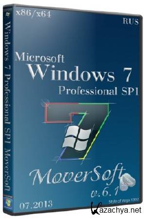 WinWindows 7 Pro SP1 x86/x64 MoverSoft v.6.1 (07.2013/RUS)