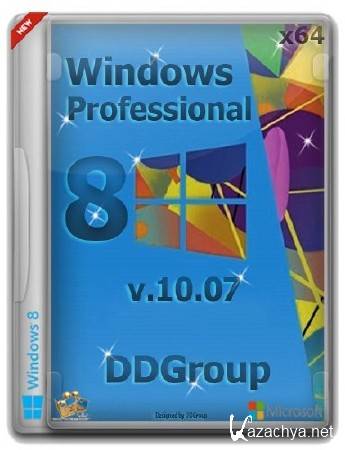 Windows 8 Pro vl x64  v.10.07 by DDGroup (RUS/2013)