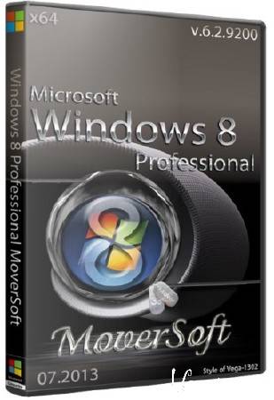 Windows 8 Pro x64 MoverSoft v.6.2.9200 (07.2013/RUS)