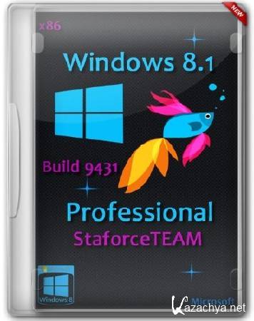 Windows 8.1 Professional x86 StaforceTEAM (Build 9431/11.07.2013/RUS)