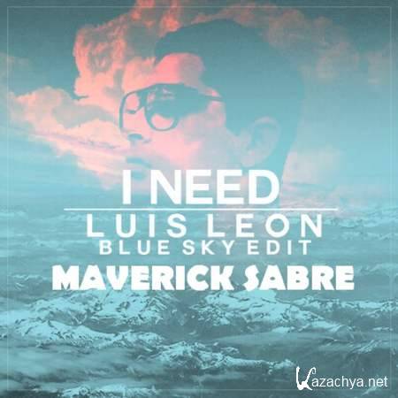 Maverick Sabre - I Need (Luis Leon Blue Sky Edit) [2013, MP3]