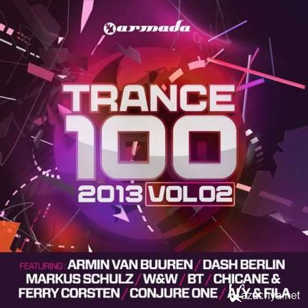 Trance 100 2013, Volume 02 (4CD) [2013, MP3]