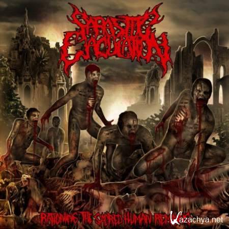 Parasitic Ejaculation - Rationing The Sacred Human Remains [2013, Brutal Death Metal, MP3]
