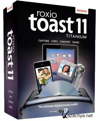 Toast Titanium v.11.1 MacOS X software (2013/Eng)