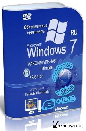 Windows 7 Ultimate SP1 x86/x64 DDGroup Edition v.18.07 (RUS/2013)