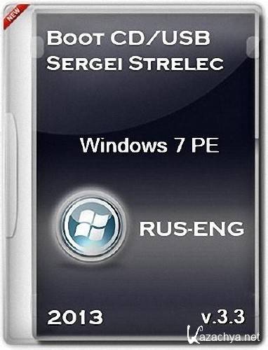 Boot CD/USB Sergei Strelec v.3.3 (WinPE Windows 7) (2013)