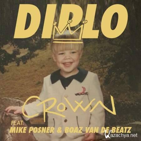 Diplo - Crown (feat. Mike Posner & Boaz Van De Beatz & Riff Raff) [2013, MP3]